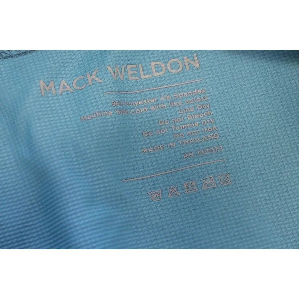 Mack Weldon Hybrid Stretch Board Shorts Geo Cargo Athletic Water Swim Mens Sz 36